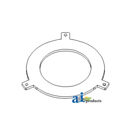 A & I Products Plate, Clutch Backup 6" x6" x0.2" A-70257504